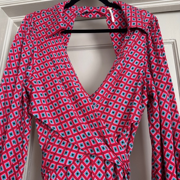 Free People It Takes Two long sleeve dress size L - Picture 3 of 10